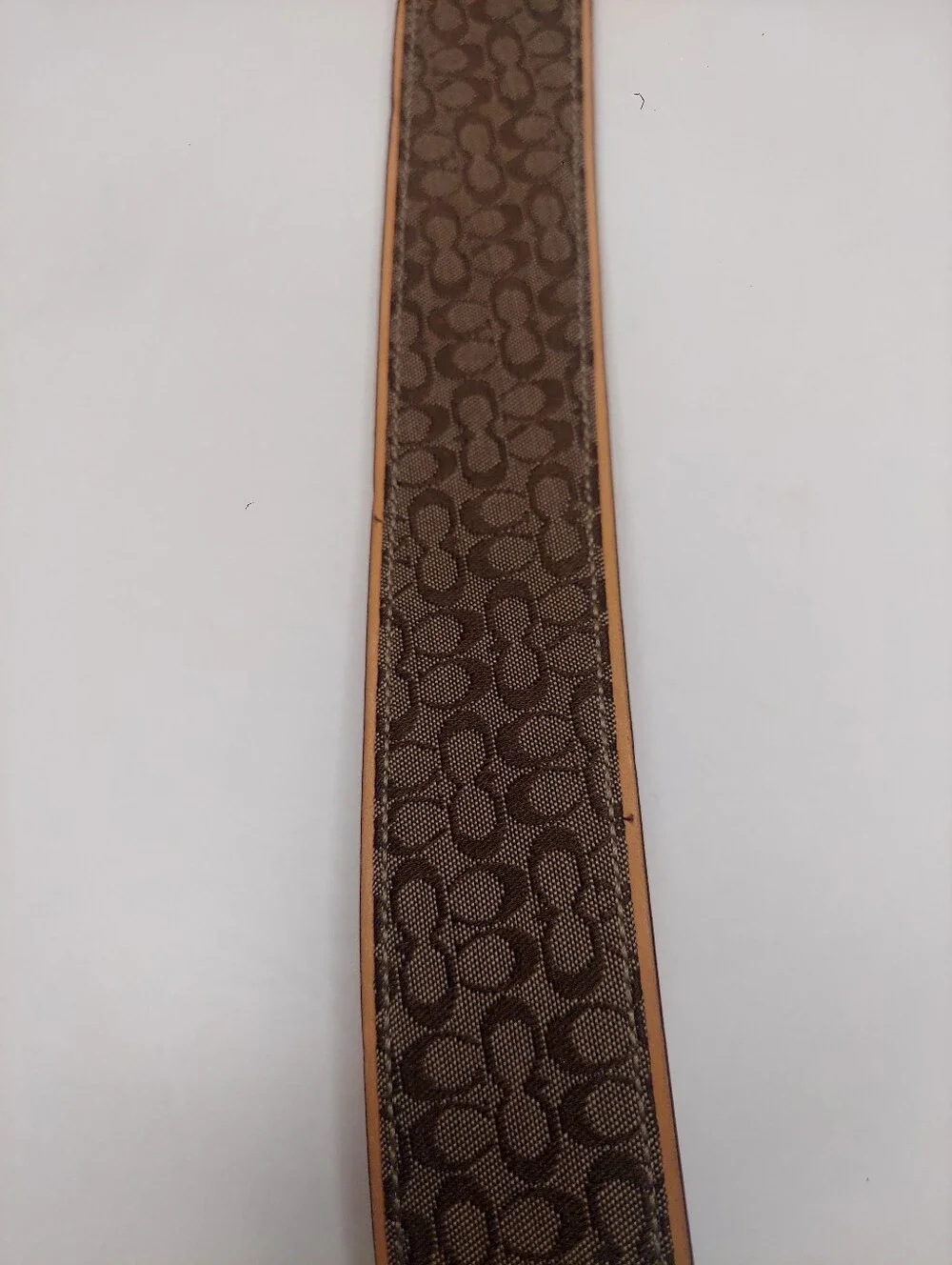 Coach Signature Canvas Belt